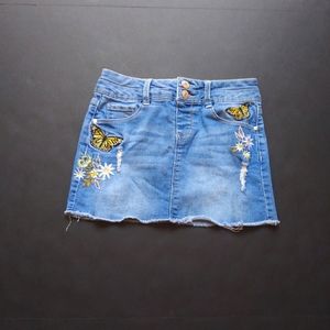 Blue jean skirt